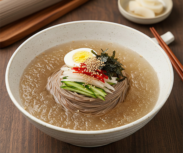 모밀물막국수
