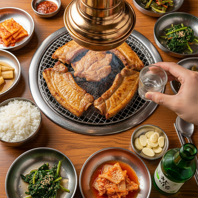 술을 부르는 맛